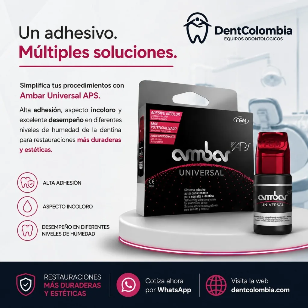 Adhesivo dental universal: guía de elección y uso