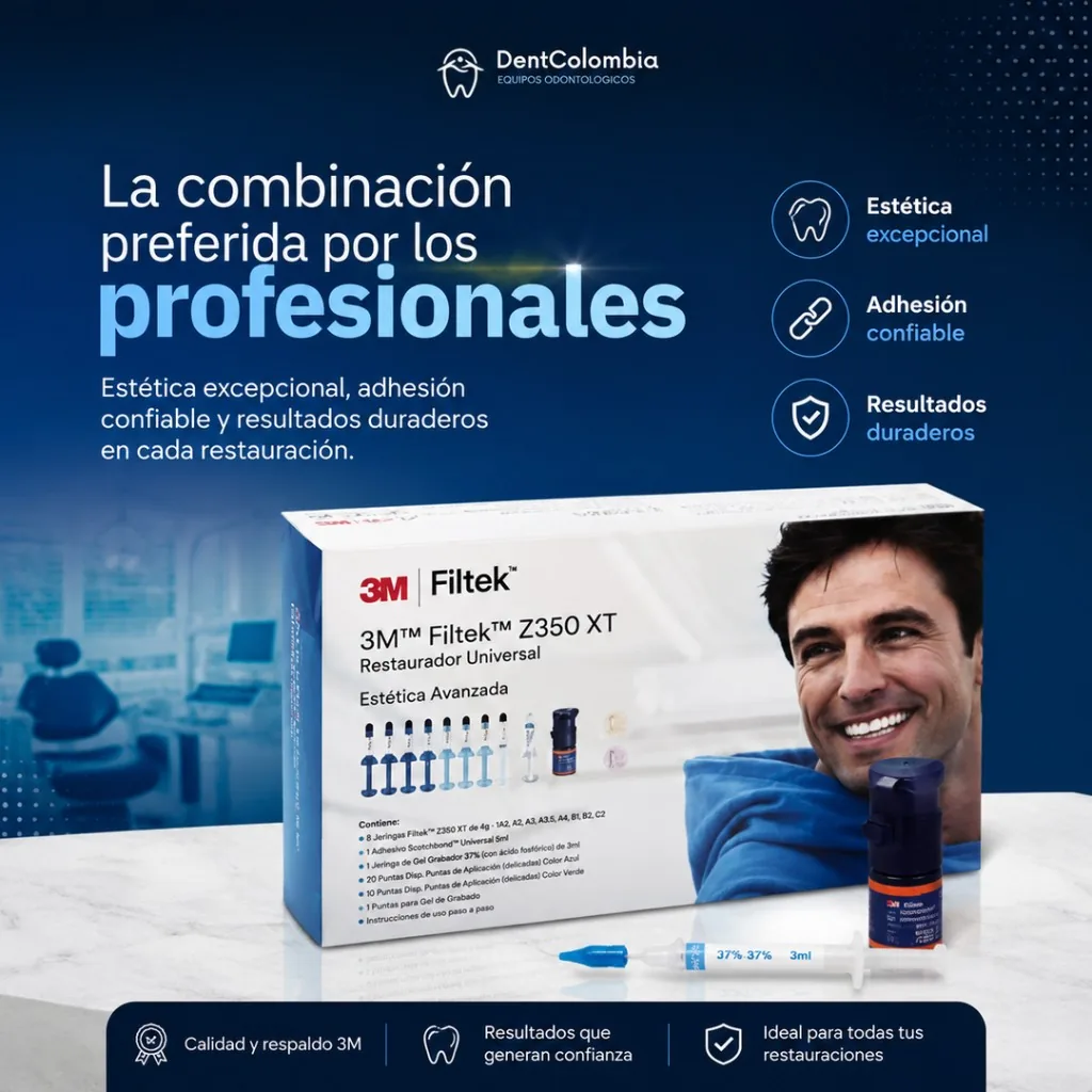 Insumos odontológicos — resinas, adhesivos y más en DentColombia